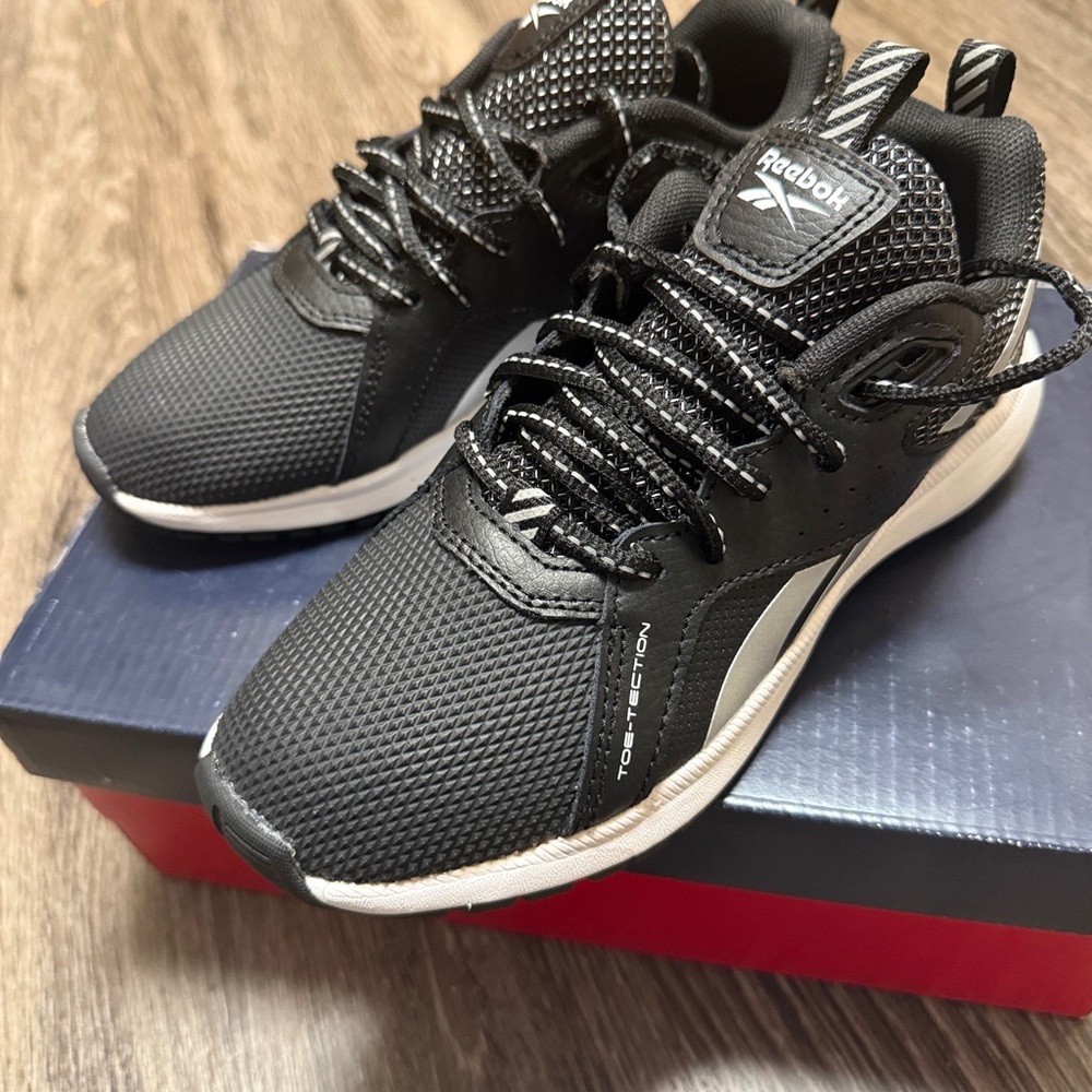 Reebok Black and White Sneakers New